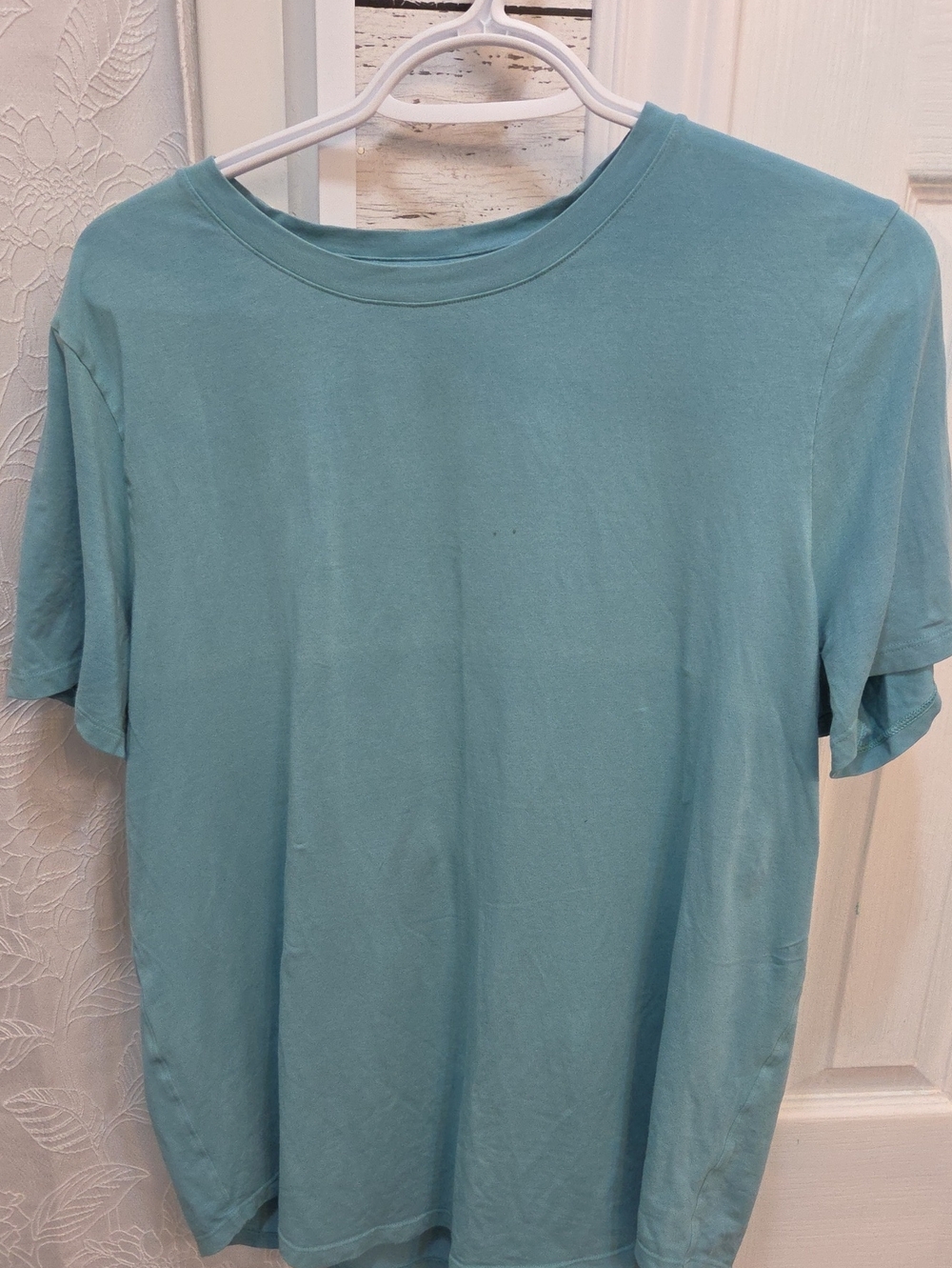 Lululemon Athletica Womens Crew Tee - Teal